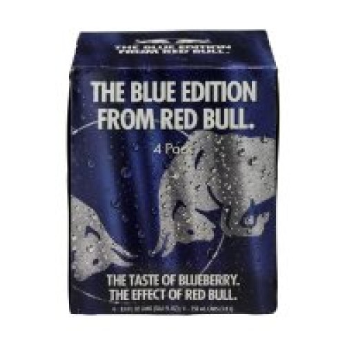 Red Bull The Blue Edition Energy Drink - 4 Ct