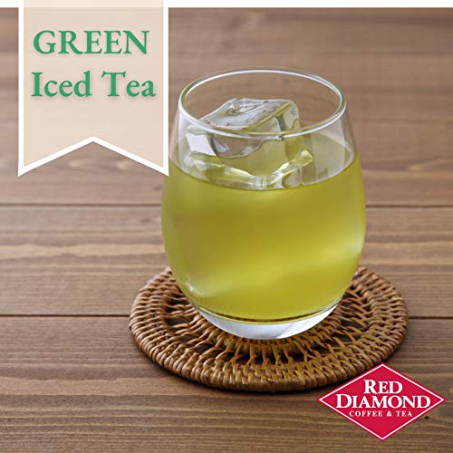 Red Diamond Green Tea Bags, Family Size Tea Bags, Delicious and ...