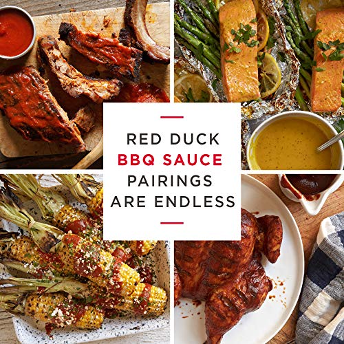 Red Duck 3-Sauce Bbq Sampler Set - Hot Honey Chipotle, Smoked Ap
