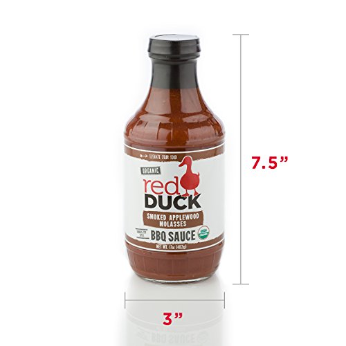 Red Duck 3-Sauce Bbq Sampler Set - Hot Honey Chipotle, Smoked Ap