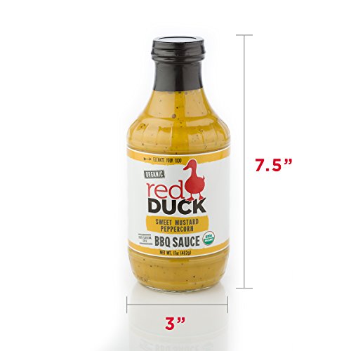 Red Duck 3-Sauce Bbq Sampler Set - Hot Honey Chipotle, Smoked Ap