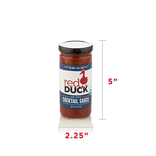Red Duck Organic Cocktail Sauce - Gluten-Free, All Natural 8.5 Oz