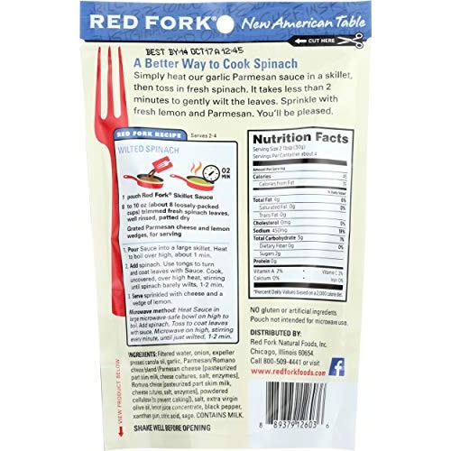 Red Fork Seasoning Pouch Creamy Spinach, 4 Oz