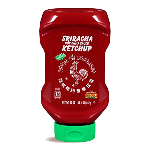 Huy Fong Sriracha Hot Chili Sauce Ketchup, 20Oz Bottles Pack Of 4