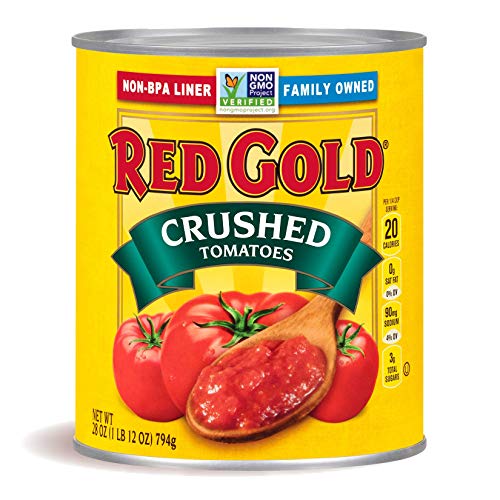 Red Gold Crushed Tomatoes, 28 Ounce Pack Of 12