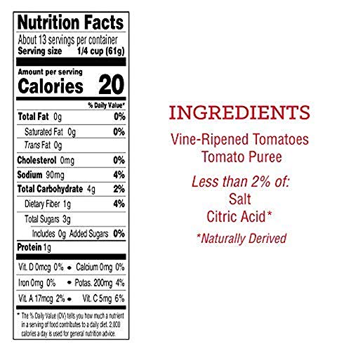 Red Gold Crushed Tomatoes, 28 Ounce Pack Of 12