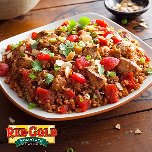 Red Gold | Diced Tomatoes Basil, Garlic &Amp; Oregano | 14.5Oz Can