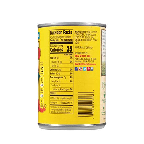 Red Gold Petite Diced Tomatoes, 14.5Oz Can Pack Of 6