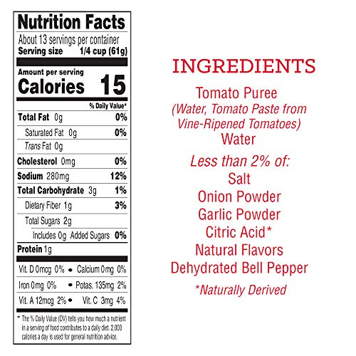 Red Gold Tomato Sauce, 29Oz Cans Pack Of 2