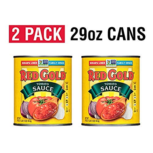Red Gold Tomato Sauce, 29Oz Cans Pack Of 2