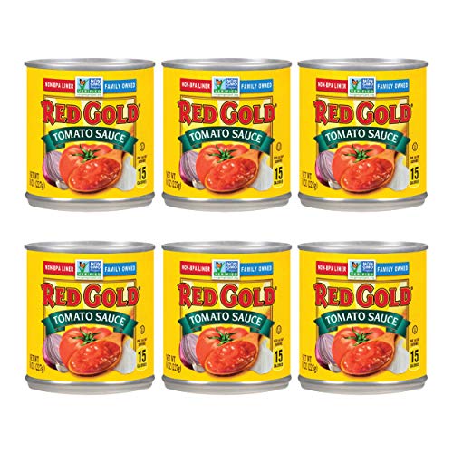 Red Gold Tomato Sauce, Vine-Ripened Tomatoes, Kosher And Gluten