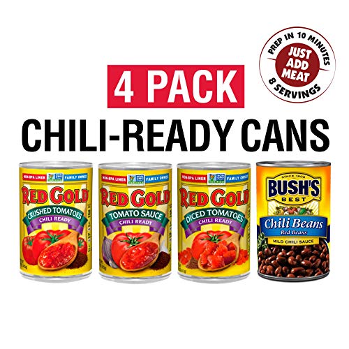 Red Gold Tomatoes &Amp; Bushs Best Beans | Perfect Chili Meal Kit |