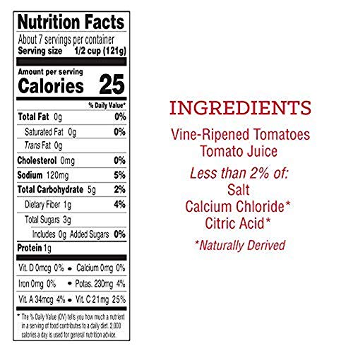 Red Gold Whole Peeled Tomatoes, 28Oz Can Pack Of 12