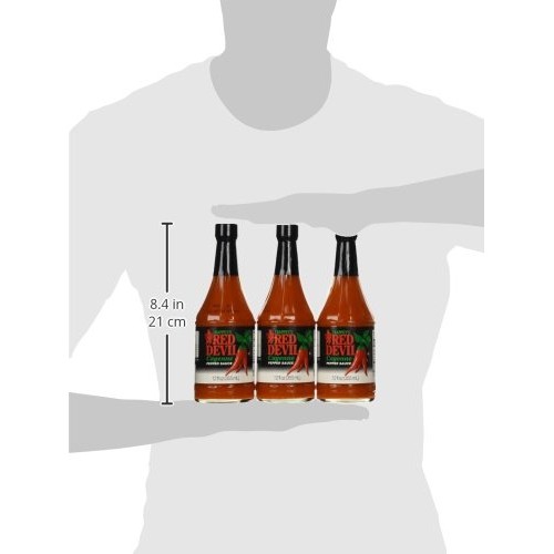 Red Devil Hot Sauce 12 Oz. 3-Pack