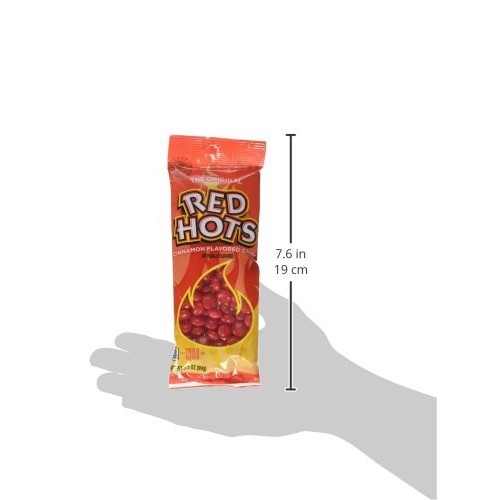 Redhots Original Cinnamon Candy, 3.5 Ounce, Pack Of 8