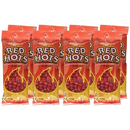 Redhots Original Cinnamon Candy, 3.5 Ounce, Pack Of 8