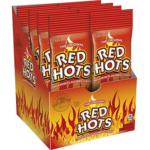 Redhots Original Cinnamon Candy, 3.5 Ounce, Pack Of 8