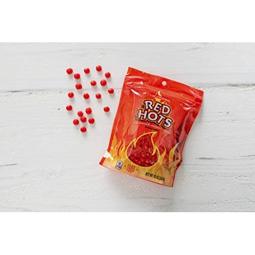 Red Hots Cinnamon Candy, 10 Ounce Bag, Pack Of 6