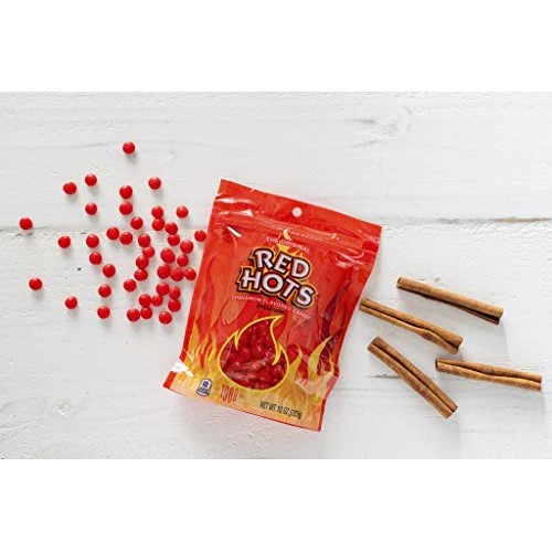 Red Hots Cinnamon Candy, 10 Ounce Bag, Pack Of 6