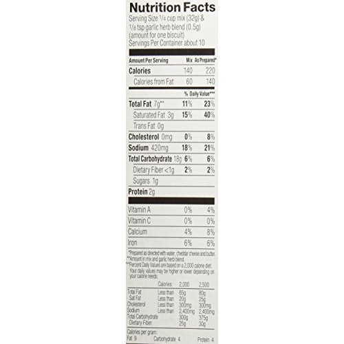 Red Lobster Cheddar Bay Biscuit Mix 1-11.36Oz Box