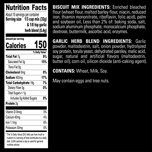 Red Lobster Rosemary Parmesan Biscuit Mix, 11.36-Ounce Box Pack