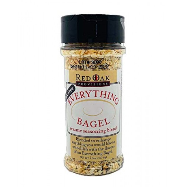 Red Oak Provisions Everything Bagel Seasoning Salt Free 