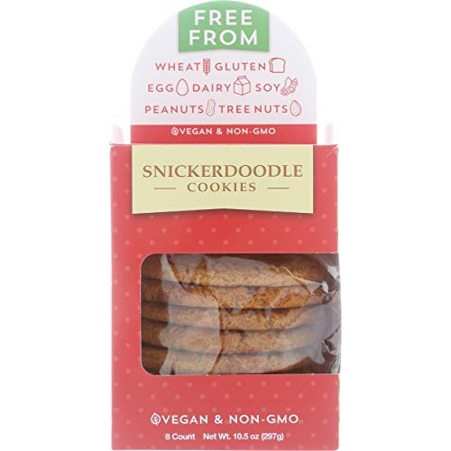 RED PLATE FOODS Snickerdoodle Cookies 8 Count, 10.5 OZ