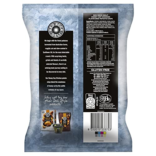 Red Rock Chip Honey Soy Chicken 90g x 12