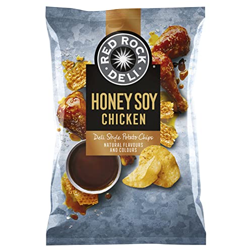 Red Rock Chip Honey Soy Chicken 90g x 12