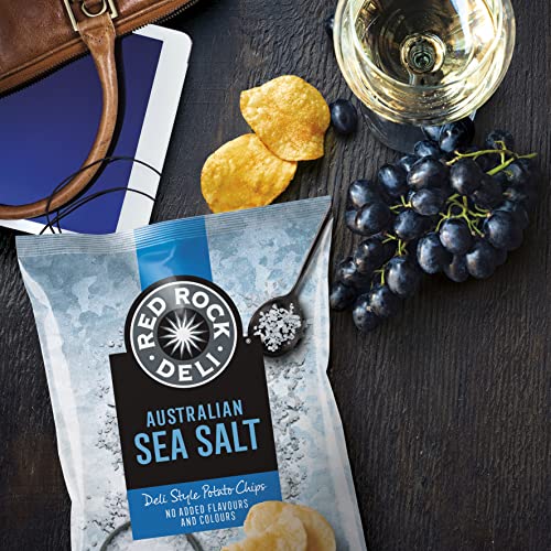 Red Rock Chip Sea Salt 165g