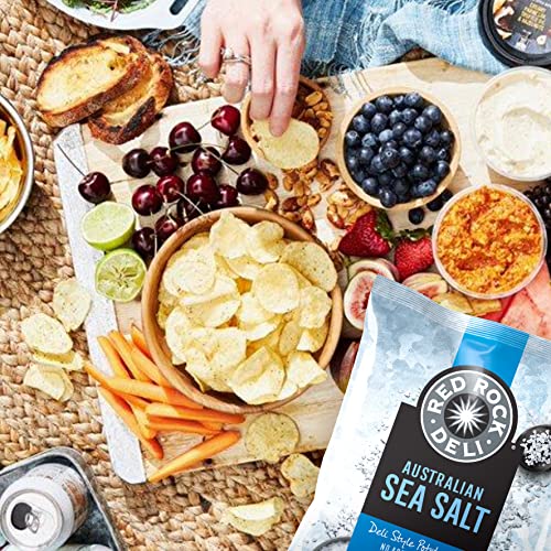 Red Rock Chip Sea Salt 165g