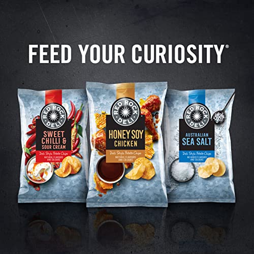 Red Rock Chip Sea Salt 165g