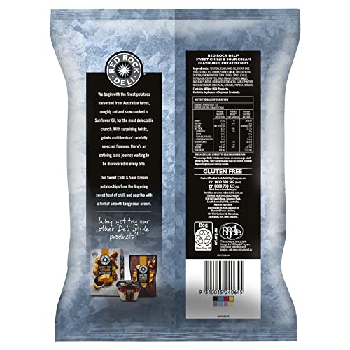 Red Rock Chip Sweet Chilli and Sour Cream 165g