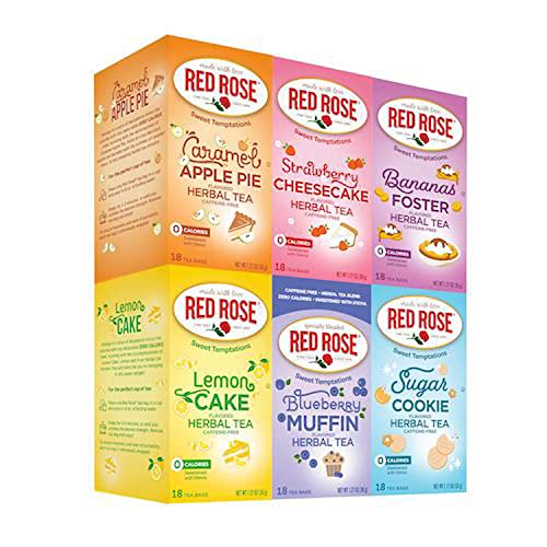 Red Rose Sweet Temptations Bundle! 6 Flavor Sugar Cookie, Banana...