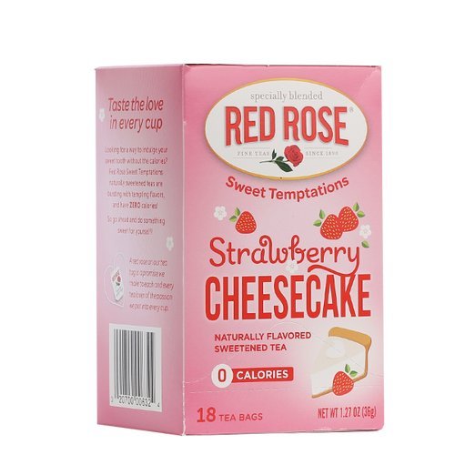 Red Rose Sweet Temptations Naturally Flavored Sweetened Tea 0 C