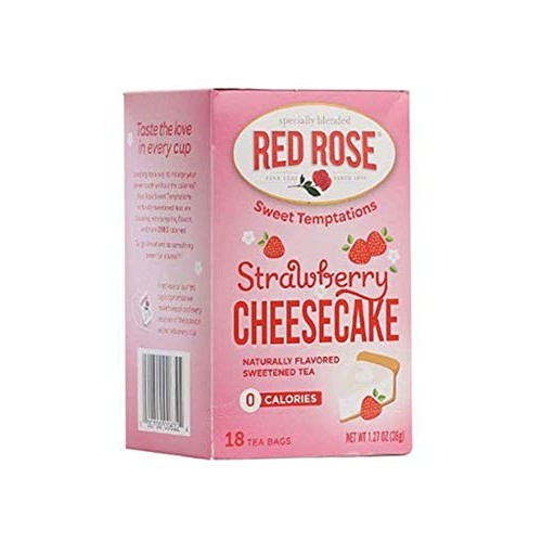 Red Rose Tea Strawberry Shortcake, 18 Ct
