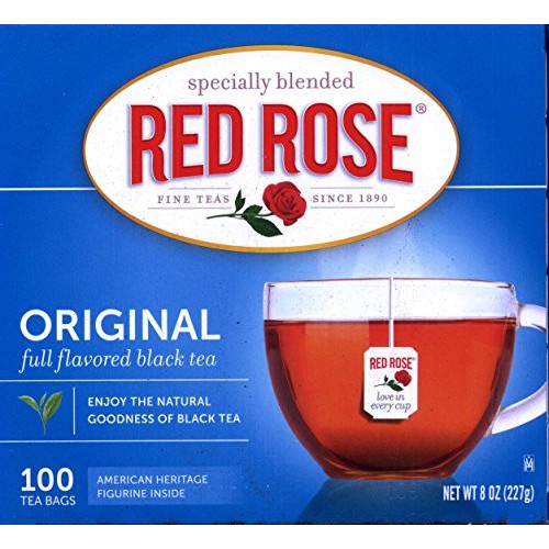 Red Rose Authentic English Breakfast Tea Bags 40 Ct