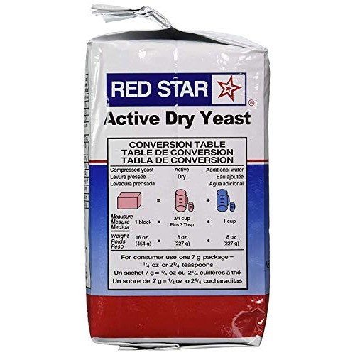 Active Dry Yeast, 2 Pound Pouch 2-Pack