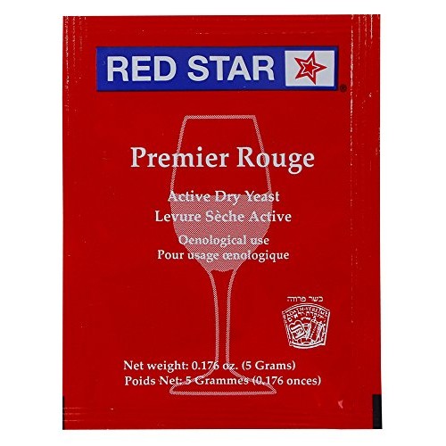Premier Rouge Dried Wine Yeast Pack Of 10
