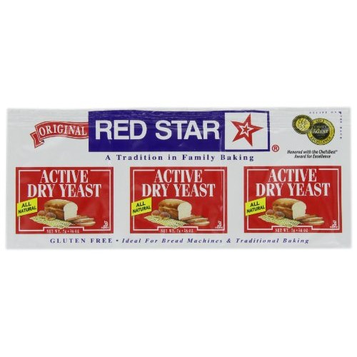 Red Star Dry Yeast 3 Pack, Gluten Free, 0.75-Ounce Pack Of 9