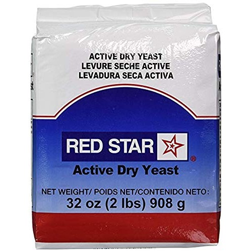 Red Star Active Dry Yeast, Value Size 1 Pack 2 Pound Ea