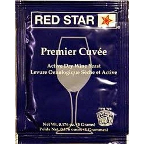 Red Star Bcpdxv Active Dry Yeast, Premier Cuvee, Pack Of 10 2 U