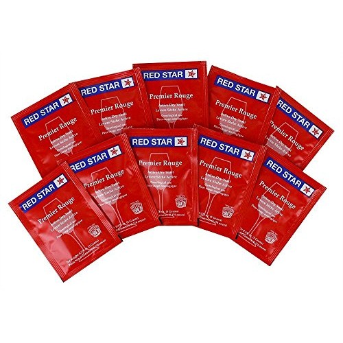 Red Star Guuwfr Active Dry Yeast, Premier Rouge, Pack Of 10 2 U
