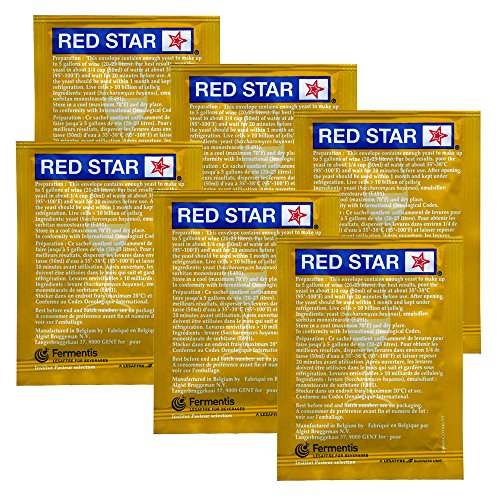 Red Star HOZQ8-233 Wine Yeast Pasteur Blanc Fermentis Champagne ...
