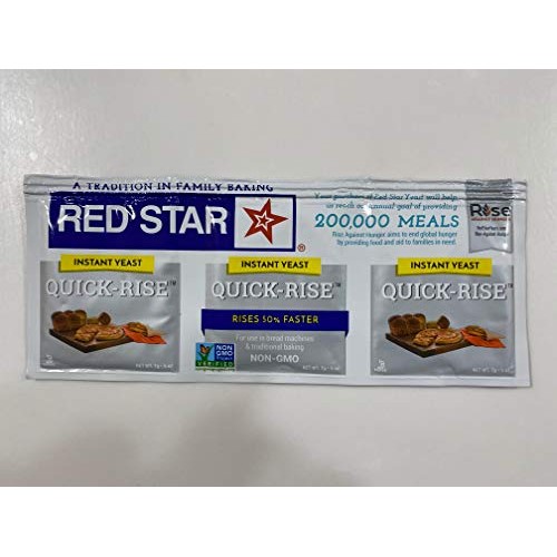 Red Star Instant Quick Rise Yeast And Active Dry Yeast, 2 Packs