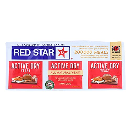 Red Star Nutritional Yeast - Active Dry - .75 Ounce - Case Of 18