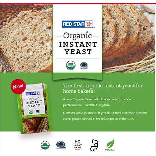 Red Star Organic Instant Yeast - 1 Packet