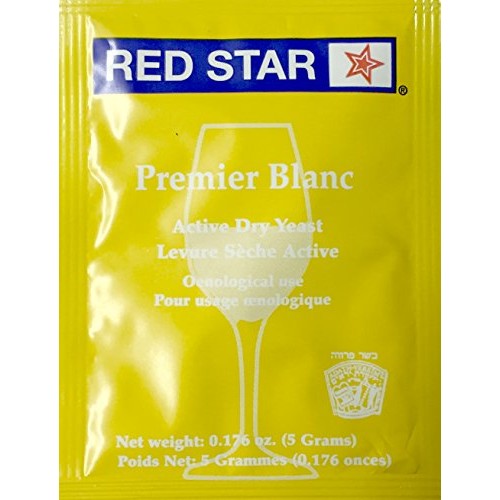 Red Star Premier Blanc Yeast, 5G - 5-Pack