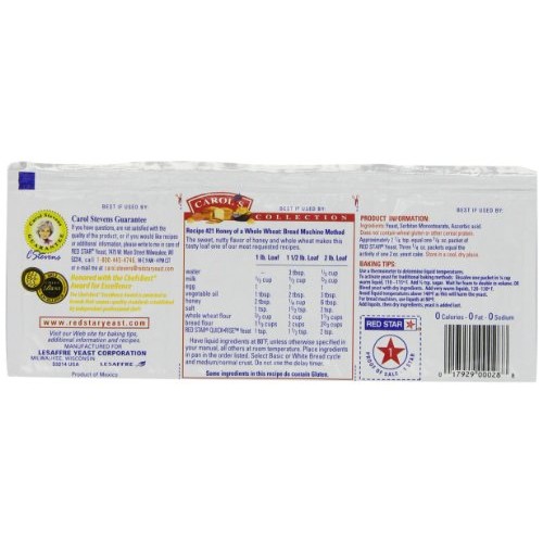 Red Star Quick Rise Yeast, 3/4-Ounce Pack of 9