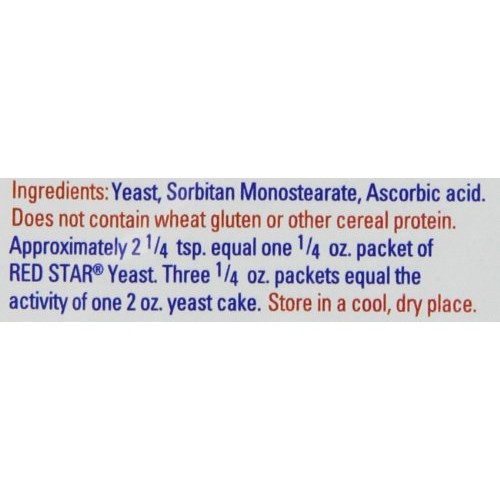 Red Star Quick Rise Yeast, 3/4-Ounce Pack of 9